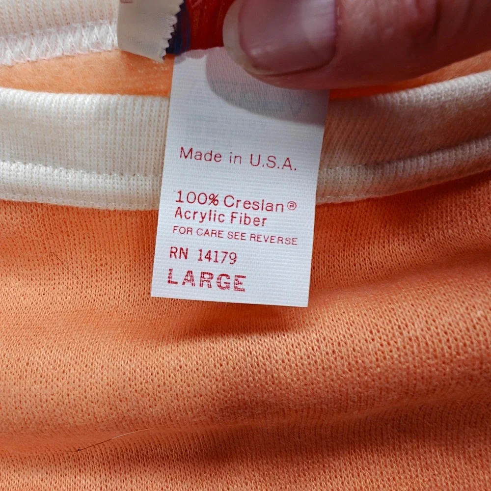 VTG 80s Colorblock Sweatsuit Set Womens Large Active Wear‎ USA Minimalist